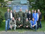 Závěrečná společná fotografie s vojáky (142 prapor oprav AČR Klatovy)