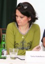 Tiskovou konferencí provedla novináře moderátorka Šárka Kubelková. (Foto Jiří Majer)