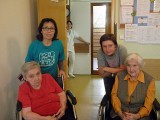 Na návštěvě 3. oddělení centra seniorů v Holešově. (Foto Tymy)