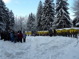 Zimní sraz TOM 2013 na Ostravici - zahajovací nástup