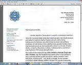 Dopis premiérovi Bohuslavu Sobotkovi obsahující doporučení zařadit do týmu jeho poradců předsedu ČRDM Aleše Sedláčka