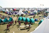 Také na světové jamboree do Japonska berou ssebou čeští skauti svůj vynález - podsadové stany